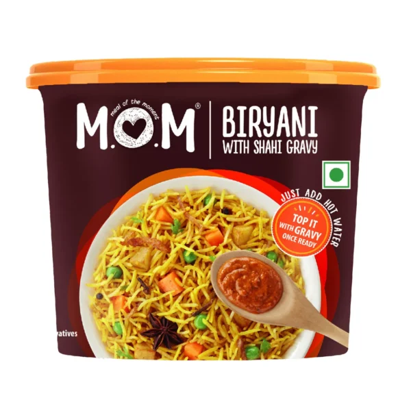 MOM Veg Biryani with Shahi Gravy