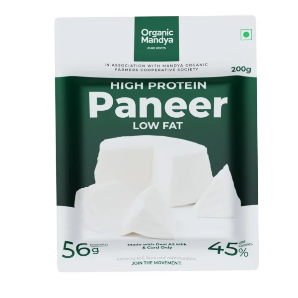 Organic Mandya High Protein Low Fat Paneer